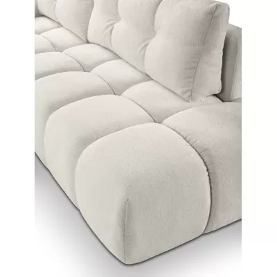 Rozkládací sedačka s úložným prostorem TRURO 1 - světlá béžová 2, pravý roh