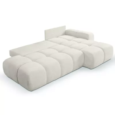 Rozkládací sedačka s úložným prostorem TRURO 1 - světlá béžová 2, pravý roh