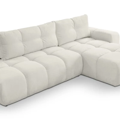 Rozkládací sedačka s úložným prostorem TRURO 1 - světlá béžová 2, pravý roh