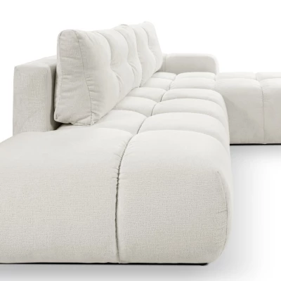 Rozkládací sedačka s úložným prostorem TRURO 1 - krémová 1, pravý roh