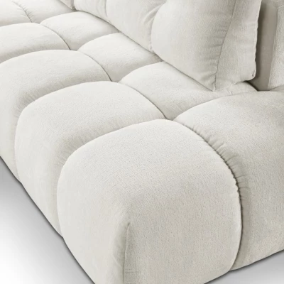 Rozkládací sedačka s úložným prostorem TRURO 1 - krémová 1, pravý roh