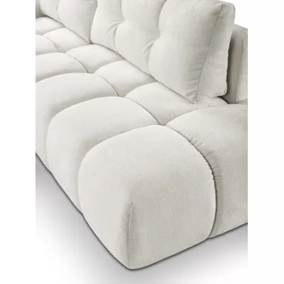 Rozkládací sedačka s úložným prostorem TRURO 1 - krémová 1, pravý roh