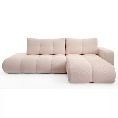 Rozkládací sedačka s úložným prostorem TRURO 1 - meruňková, pravý roh