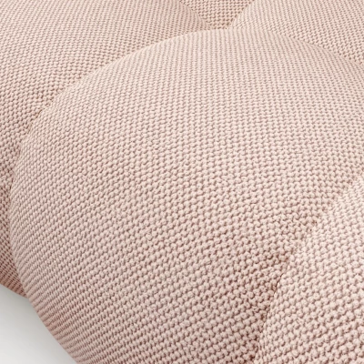 Rozkládací sedačka s úložným prostorem TRURO 1 - meruňková, pravý roh