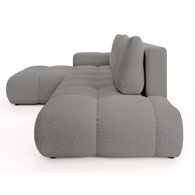 Rozkládací sedačka s úložným prostorem TRURO 1 - šedá 2, levý roh