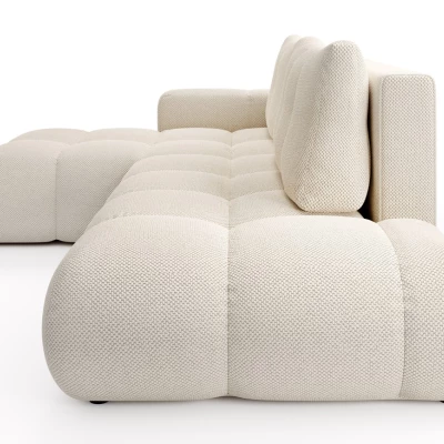 Rozkládací sedačka s úložným prostorem TRURO 1 - světlá béžová 1, levý roh