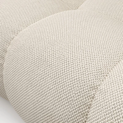 Rozkládací sedačka s úložným prostorem TRURO 1 - světlá béžová 1, levý roh