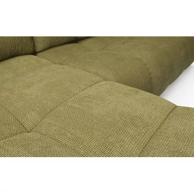 Rozkládací sedačka s úložným prostorem TRURO 1 - olivová, levý roh