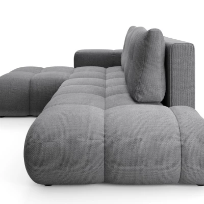 Rozkládací sedačka s úložným prostorem TRURO 1 - šedá 1, levý roh