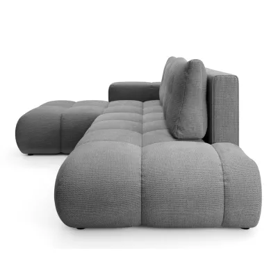 Rozkládací sedačka s úložným prostorem TRURO 1 - šedá 1, levý roh