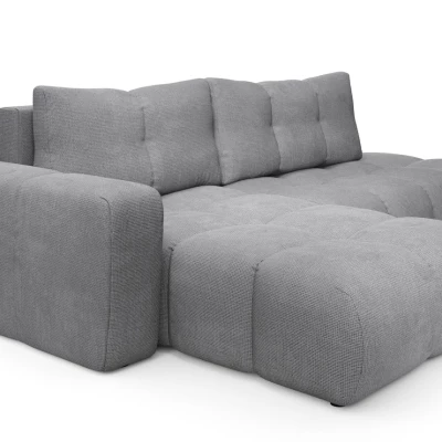 Rozkládací sedačka s úložným prostorem TRURO 1 - šedá 1, levý roh