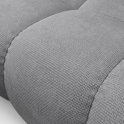 Rozkládací sedačka s úložným prostorem TRURO 1 - šedá 1, levý roh