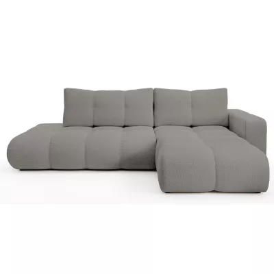 Rozkládací sedačka s úložným prostorem TRURO 1 - šedá 2, pravý roh