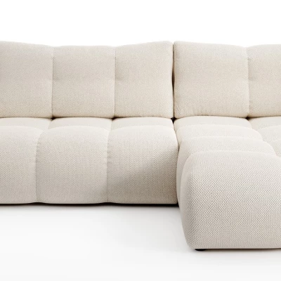 Rozkládací sedačka s úložným prostorem TRURO 1 - světlá béžová 1, pravý roh