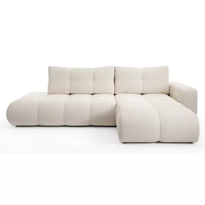 Rozkládací sedačka s úložným prostorem TRURO 1 - světlá béžová 1, pravý roh