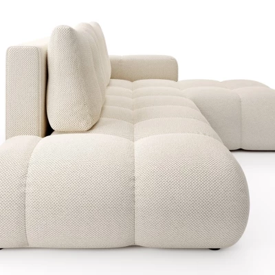 Rozkládací sedačka s úložným prostorem TRURO 1 - světlá béžová 1, pravý roh