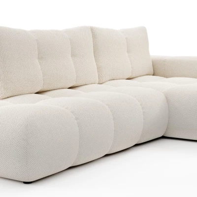 Rozkládací sedačka s úložným prostorem TRURO 1 - světlá béžová 1, pravý roh