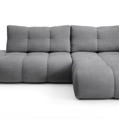 Rozkládací sedačka s úložným prostorem TRURO 1 - šedá 1, pravý roh