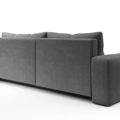 Rozkládací sedačka s úložným prostorem TRURO 1 - šedá 1, pravý roh