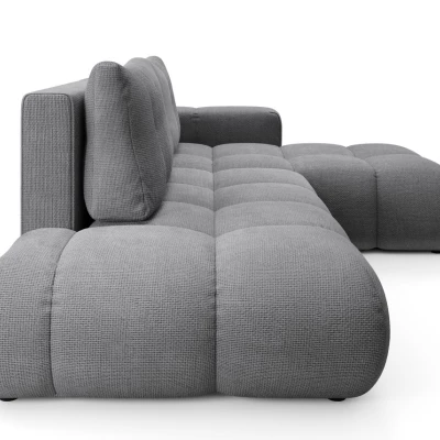 Rozkládací sedačka s úložným prostorem TRURO 1 - šedá 1, pravý roh