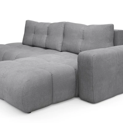 Rozkládací sedačka s úložným prostorem TRURO 1 - šedá 1, pravý roh