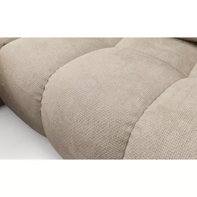 Rozkládací sedačka s úložným prostorem TRURO 1 - béžová, levý roh