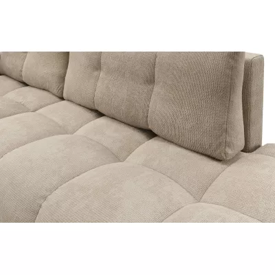 Rozkládací sedačka s úložným prostorem TRURO 1 - béžová, levý roh