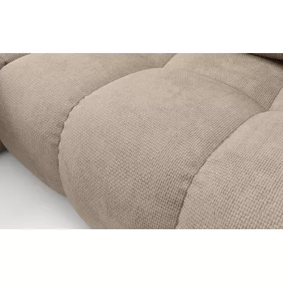 Rozkládací sedačka s úložným prostorem TRURO 1 - světlá šedá, levý roh