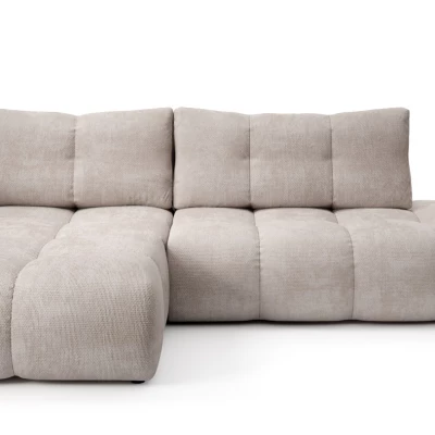 Rozkládací sedačka s úložným prostorem TRURO 1 - latte, levý roh