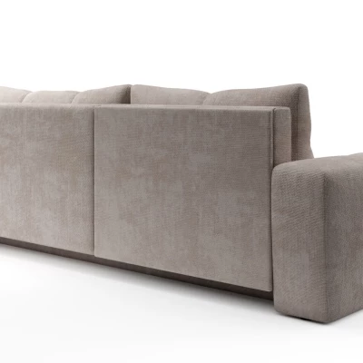 Rozkládací sedačka s úložným prostorem TRURO 1 - latte, levý roh