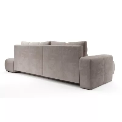 Rozkládací sedačka s úložným prostorem TRURO 1 - latte, levý roh