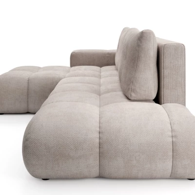 Rozkládací sedačka s úložným prostorem TRURO 1 - latte, levý roh