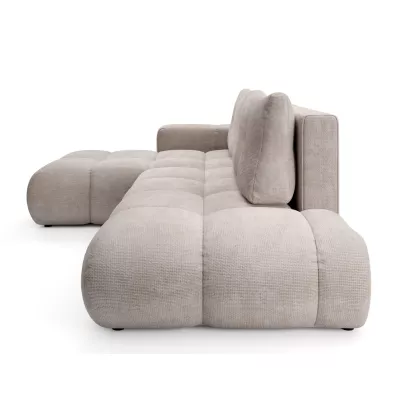 Rozkládací sedačka s úložným prostorem TRURO 1 - latte, levý roh