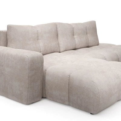 Rozkládací sedačka s úložným prostorem TRURO 1 - latte, levý roh