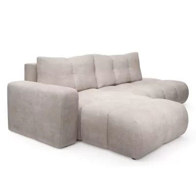 Rozkládací sedačka s úložným prostorem TRURO 1 - latte, levý roh