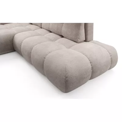 Rozkládací sedačka s úložným prostorem TRURO 1 - latte, levý roh