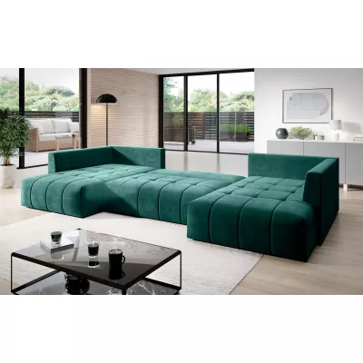 Rozkládací sedací souprava KASIA XXL - zelená