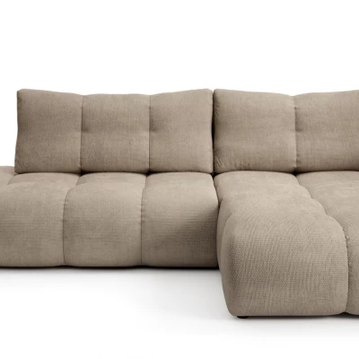 Rozkládací sedačka s úložným prostorem TRURO 1 - světlá šedá, pravý roh