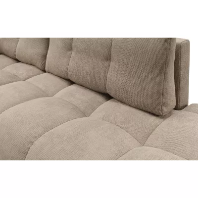 Rozkládací sedačka s úložným prostorem TRURO 1 - světlá šedá, pravý roh