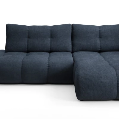 Rozkládací sedačka s úložným prostorem TRURO 1 - modrá, pravý roh