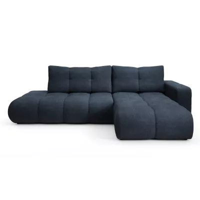 Rozkládací sedačka s úložným prostorem TRURO 1 - modrá, pravý roh