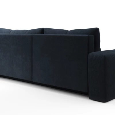 Rozkládací sedačka s úložným prostorem TRURO 1 - modrá, pravý roh