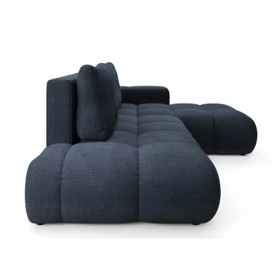 Rozkládací sedačka s úložným prostorem TRURO 1 - modrá, pravý roh