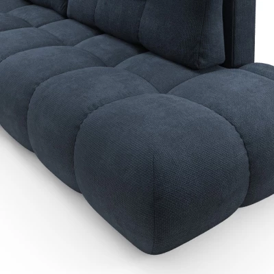 Rozkládací sedačka s úložným prostorem TRURO 1 - modrá, pravý roh