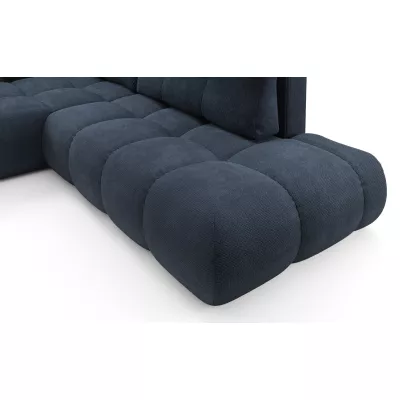 Rozkládací sedačka s úložným prostorem TRURO 1 - modrá, pravý roh