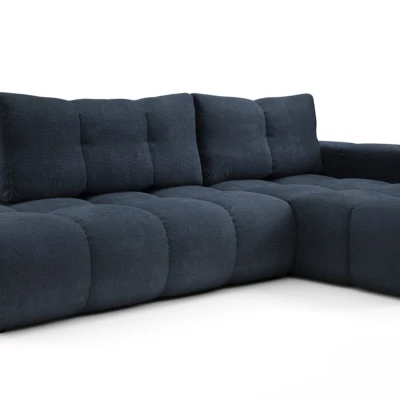 Rozkládací sedačka s úložným prostorem TRURO 1 - modrá, pravý roh