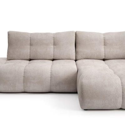 Rozkládací sedačka s úložným prostorem TRURO 1 - latte, pravý roh