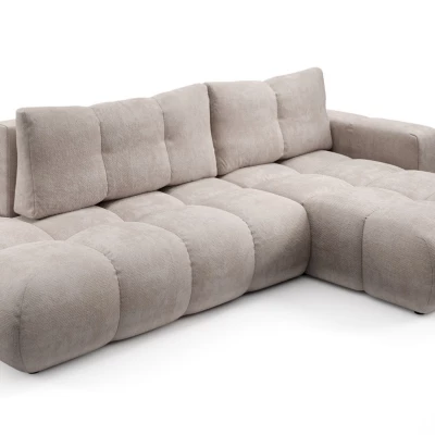 Rozkládací sedačka s úložným prostorem TRURO 1 - latte, pravý roh