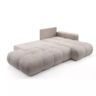 Rozkládací sedačka s úložným prostorem TRURO 1 - latte, pravý roh