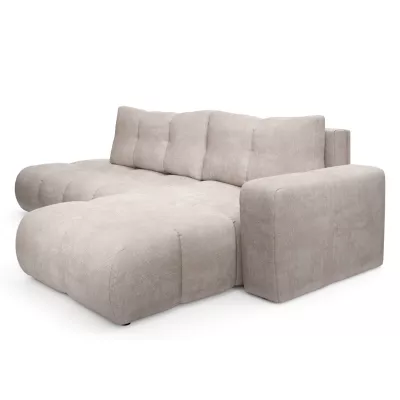 Rozkládací sedačka s úložným prostorem TRURO 1 - latte, pravý roh